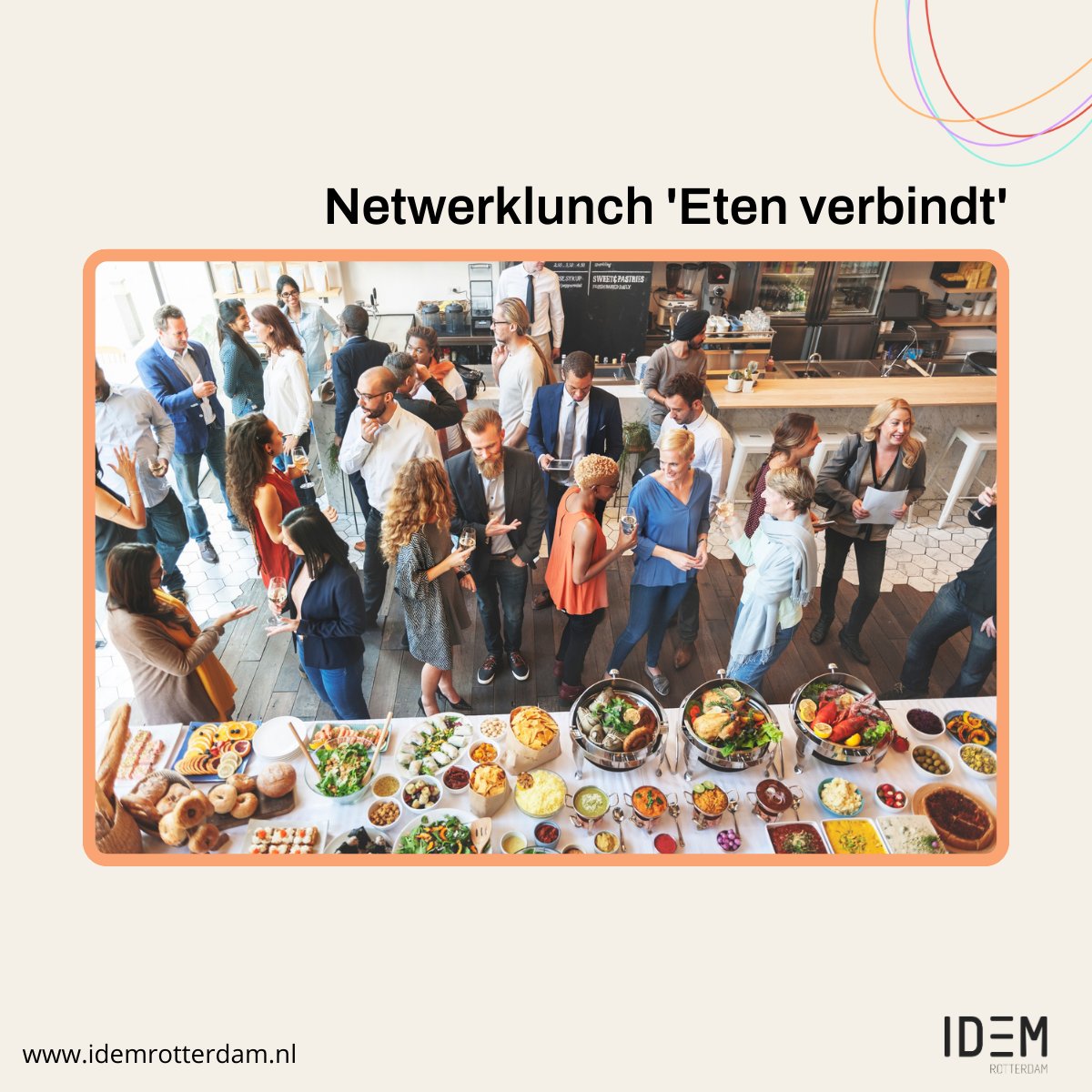Om het jaar gezamenlijk af te sluiten organiseert IDEM Rotterdam op 18 december 2024 een gezellige, leerrijke netwerklunch.

⌚ Tijd: 11:00-14:00
📍 Waar: Sanna op Zuid, Van Langendonckstraat 51, 3076 SH Rotterdam

#Inclusie #Discriminatie #LHBTQIA+ #Emancipatie