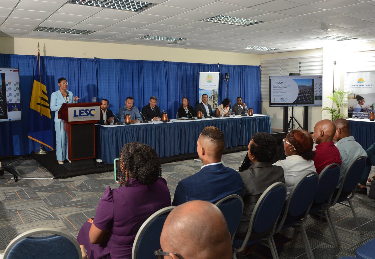 relpngo's tweet photo. 🔋 RELP Supporting Barbados' #EnergyTransition! 🔋Barbados is launching a Request for Information (RFI) to develop 60 MW of Battery Energy Storage Systems #BESS💡 https://t.co/CliWllu5yo