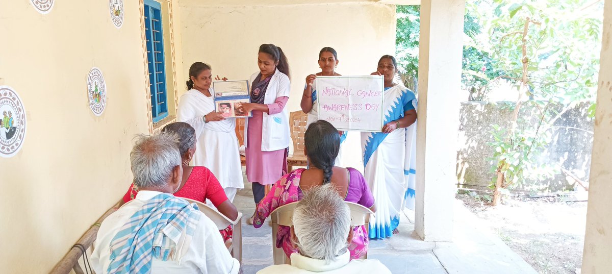 GabbetaHwc's tweet image. National cancer awareness day @CHFW_NHMTG @MoHFW_INDIA @TelanganaHealth