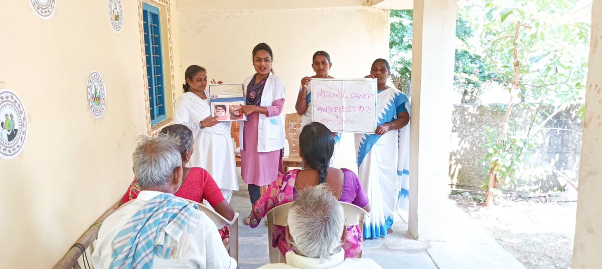 GabbetaHwc's tweet image. National cancer awareness day @CHFW_NHMTG @MoHFW_INDIA @TelanganaHealth