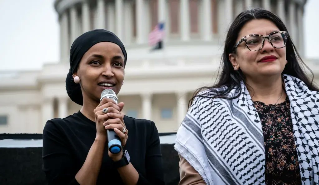 curaffairs's tweet photo. A bit of good news: Ilhan Omar and Rashida Tlaib both won re-election by commanding margins: 75.2% for Omar in Minnesota, and 69.7% for Tlaib in Michigan. They demonstrate real leadership and we admire their courage and integrity. https://t.co/TqVYw5Us92