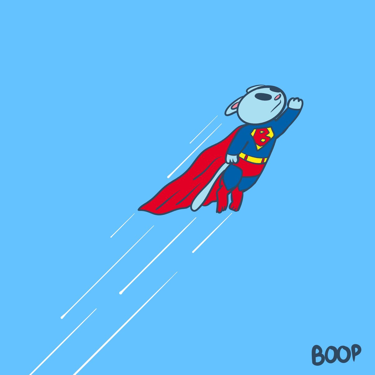 theBOOPcat's tweet photo. It's a bird, no it's a plane... No, it's BOOP! https://t.co/gtrcxsbqnE