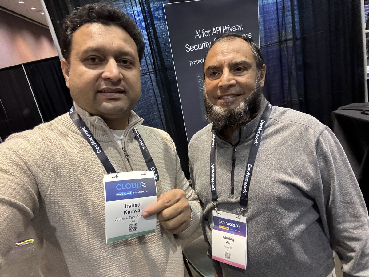 ceoallzone's tweet photo. 🌐 Exploring new horizons at CloudX in Santa Clara! 🚀

Today has been all about exchanging ideas, networking, and meeting innovators across the tech landscape.

#CloudX #Networking #Innovation #TechFuture #Collaboration #AllZoneTechnologies #SantaClara https://t.co/tSM9TDnTXy