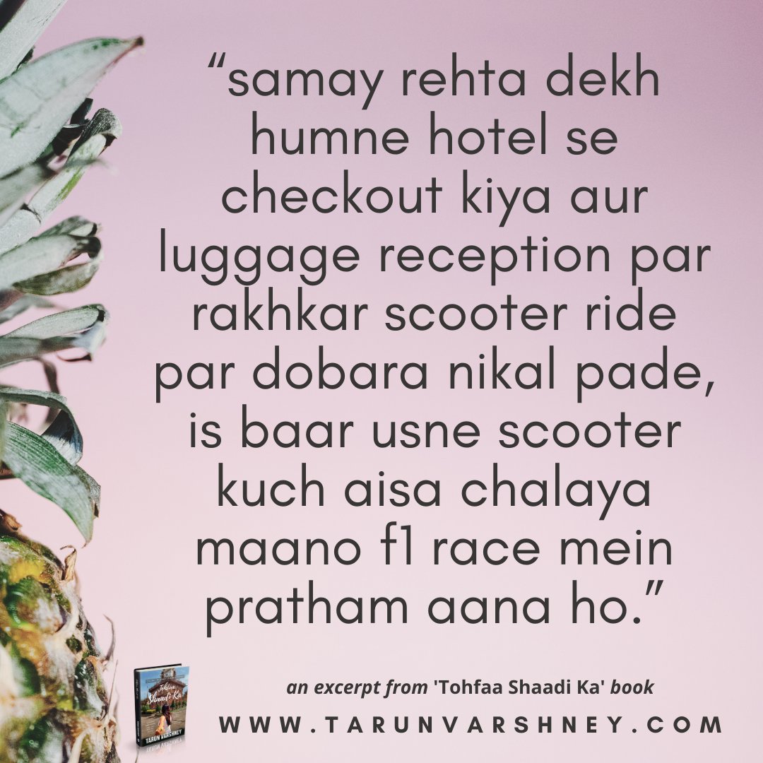 tarunvarshney_'s tweet photo. Drop ❤️ if you able to relate this!

#tohfaashaadika #bookquote #quoteoftheday #hinglish #hinglishquotes #creativewriting #bookexcerpt #poetry #bookrecommendation #mustread #indianwriting #indianauthor
.
#scooterride #f1race #couplegoals https://t.co/Xk8FVL0NW6