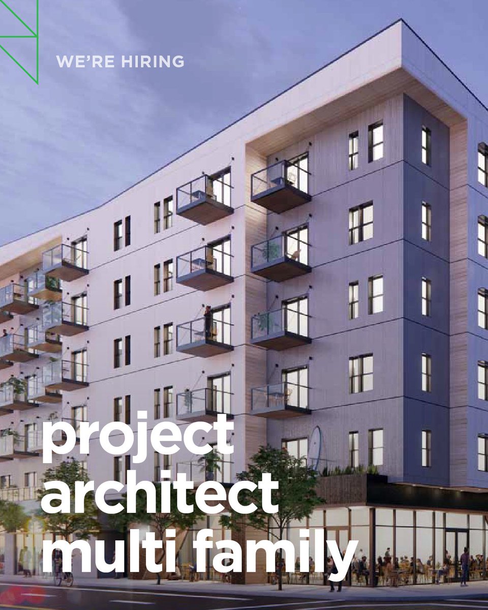 workbenchbuilt's tweet image. Pass it on! We’re Hiring a Multi-Family Project Architect

Lead a project-based team of designers through all project stages. Apply today!

#ArchitectureCareers #jobs #OaklandJobs #SantaCruzJobs #sustainabledesign #development  #architecturaldesign #architect #aiacalifornia