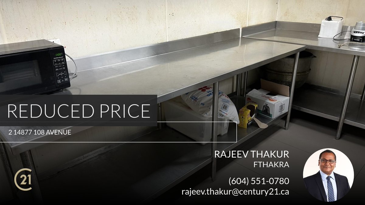 📍 Reduced Price 📍 This recently reduced home at 2 14877 108 Avenue in Surrey won't last long, so, don't wait to set up a showing! Reach out here or at (604) 551-0780 for more information!

Regards

Rajeev Thaku... homeforsale.at/2_14877_108_AV…
