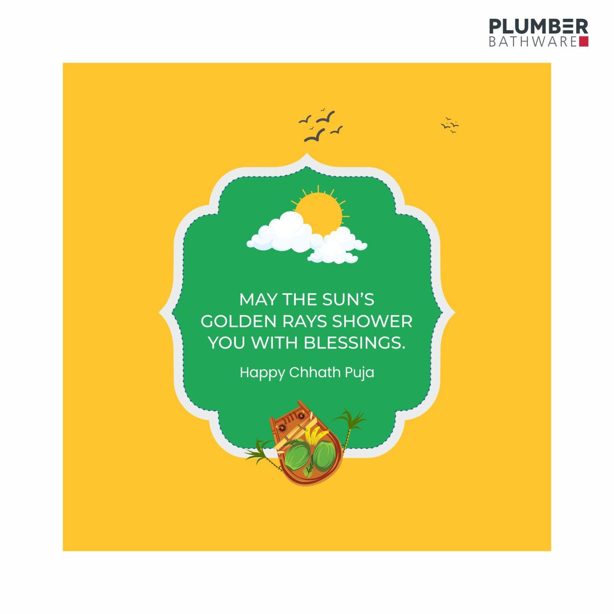 PlumberBathware's tweet photo. May Chhath Puja bring blessings of health, prosperity, and happiness to all. Wishing you and your family a joyous Chhath Puja!
#ChhathPooja2024 #PlumberBathware #LuxuryForEveryone https://t.co/YSmhM73sVr