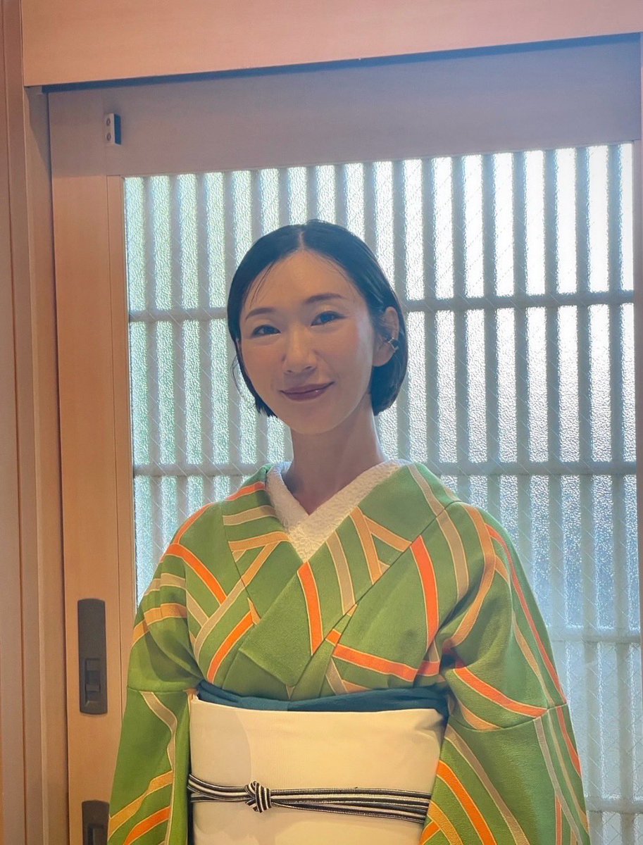 daramato's tweet photo. 今度から夕方のイベントにはたまに着物を着たいとおもった！ https://t.co/P43SEp4Gyn