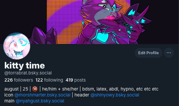 August, the Rubber Gimpkitty tweet media