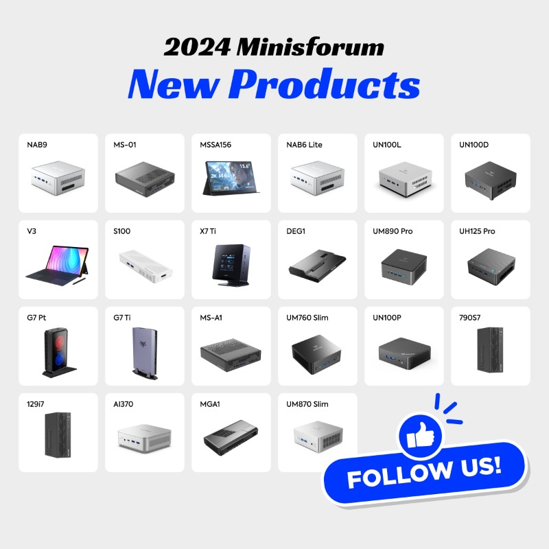 Hi_MINISFORUM's tweet photo. Upgrade your desktop with Minisforum's Black Friday deals on new products like Mini PCs, Workstations, Tablets, Displays, and more! 🚀 Stay tuned for the sale. ⏳🛍️