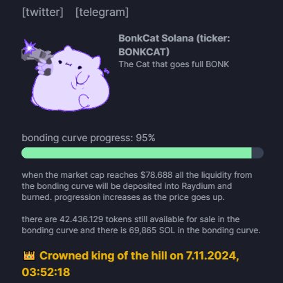 BonkCatMemeSol's tweet photo. $BONKCAT about get serious !!! 

98pk6U9Xbd1ihpbJULNHuukuF2GYs9h8np2ZB4Fzpump https://t.co/ujoSW1veXy