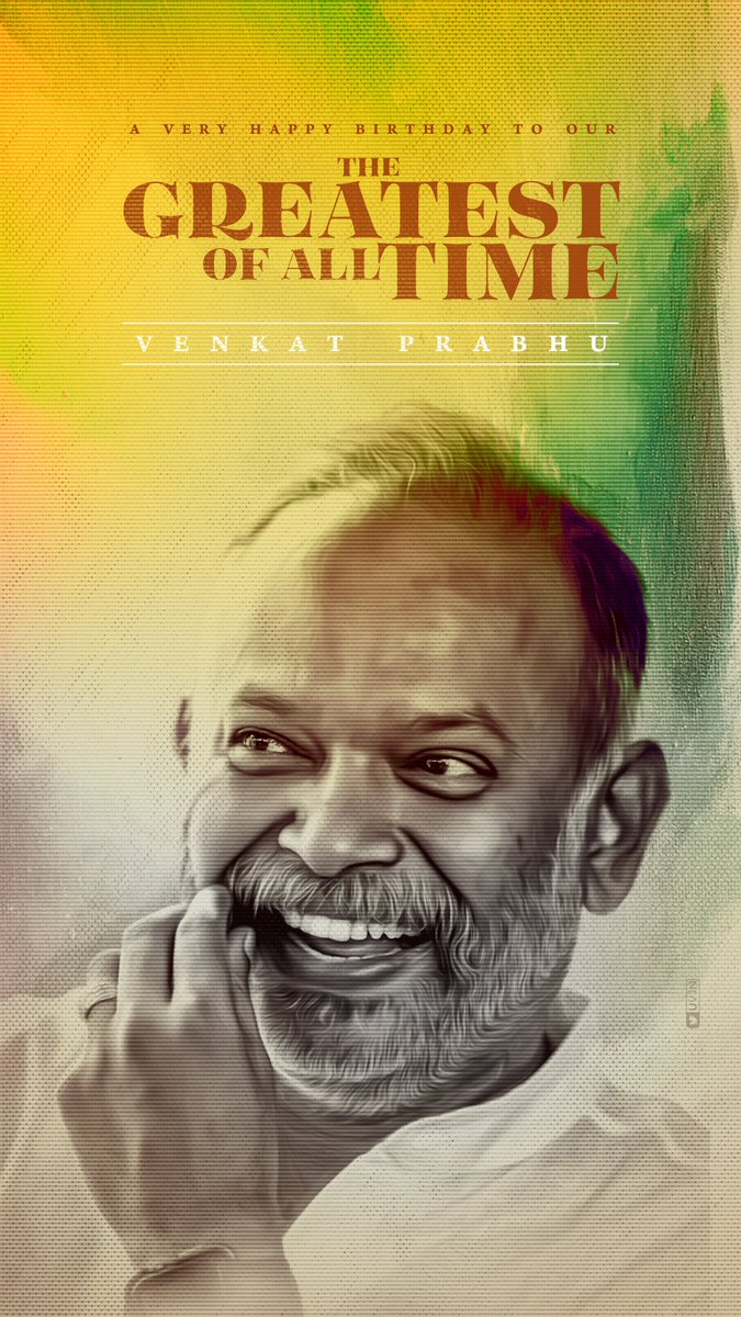 GoatMovie2024's tweet photo. Wish you very happy birthday #TheGOAT @vp_offl sir, have a fantastic year ahead 💖😍
#HappyBirthdayVenkatPrabhu
#HBDVenkatPrabhu #VP49 https://t.co/bZ5lyTfp0s