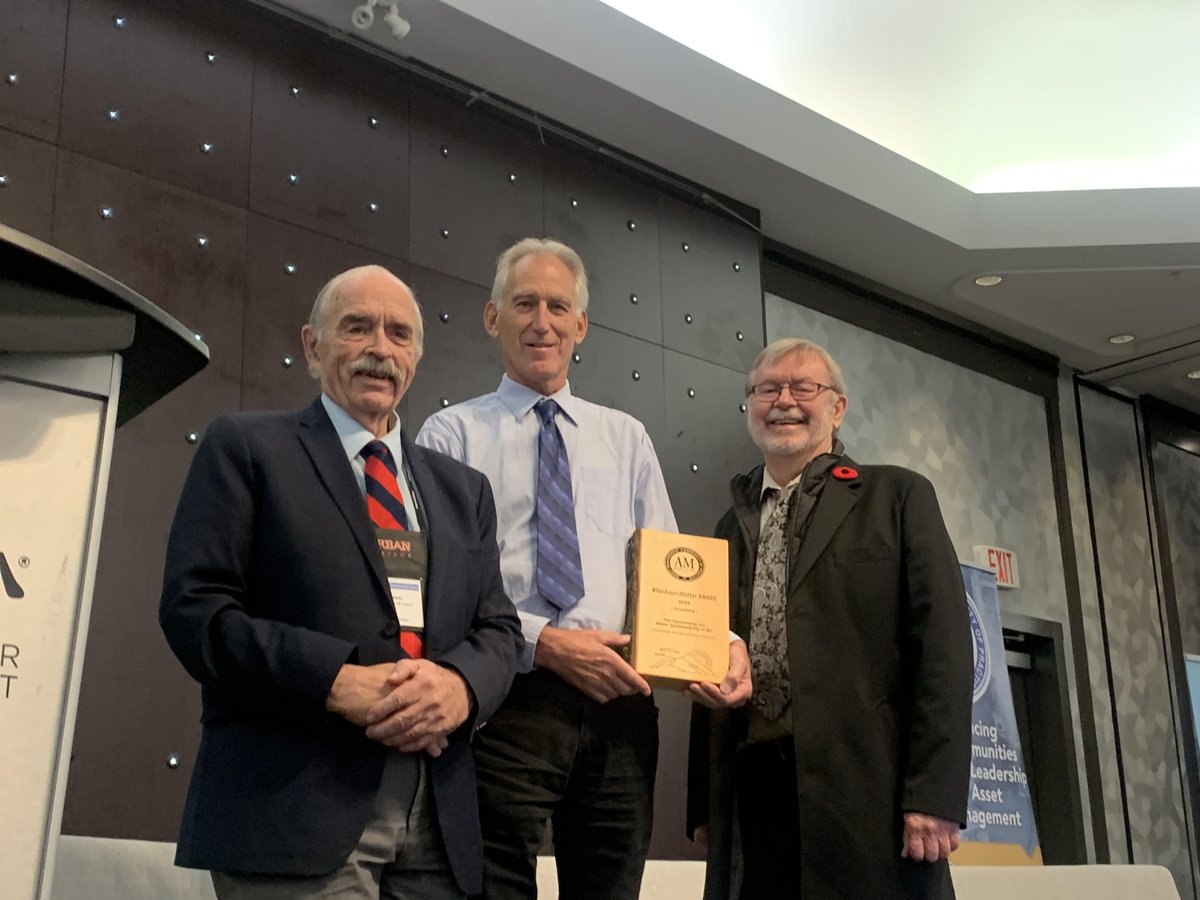 Congratulations to this year's #OurAssetsMatter Awards Winners: Partnership for Water Sustainability BC and Kristy Bobbie from City of Prince George! 🏆
 
Learn more about the award winners and their contributions to the world of #AssetManagement: assetmanagementbc.ca/celebrating-th…