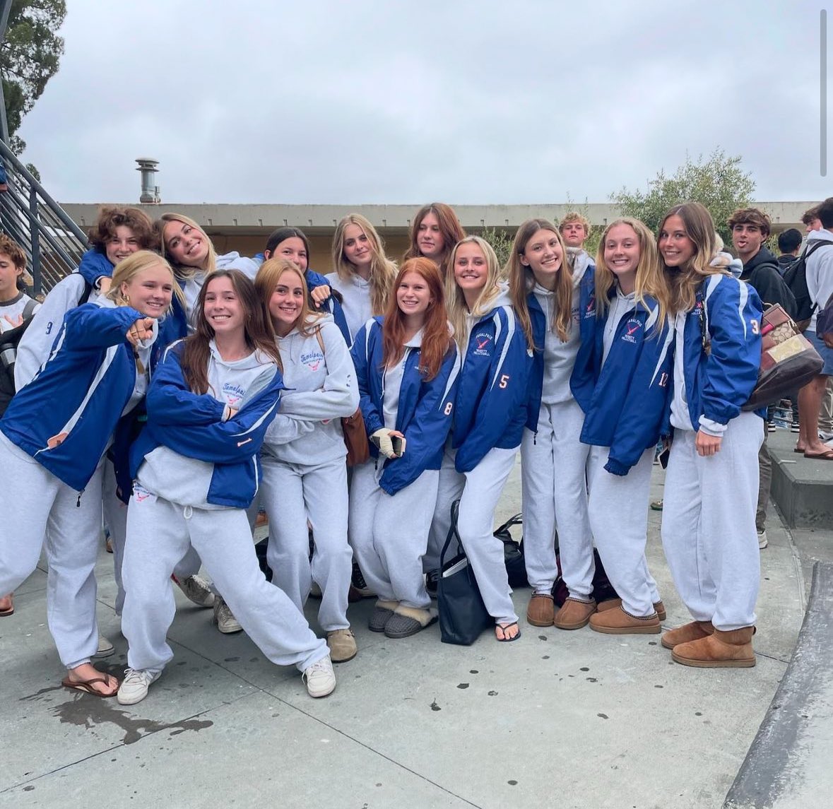 TamVolleyball's tweet photo. Tam takes the rust set over Monte Vista in the NCS Semifinals 25-21. 

#MarinVolleyball #HawkYeah @TAMathletics @TAMboosters @marinij_sports https://t.co/JOmqcP97CL