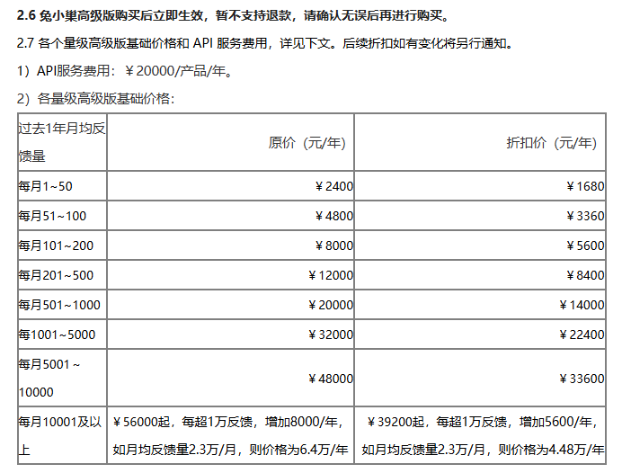 ChanSirus's tweet photo. 兔小巢转收费了。
我喜欢简约的产品，但不喜欢由免费转收费的心理落差，尤其是以免费为由、吸引到用户后立马转收费的产品，类似各种"免费加速器"、"免费网盘"，来的时候我们欢迎您，隔天就莫名被一脚踹飞。
用户凭什么受这种背刺？免费收费产品请提前说明清楚！ https://t.co/sLjefwOE1W