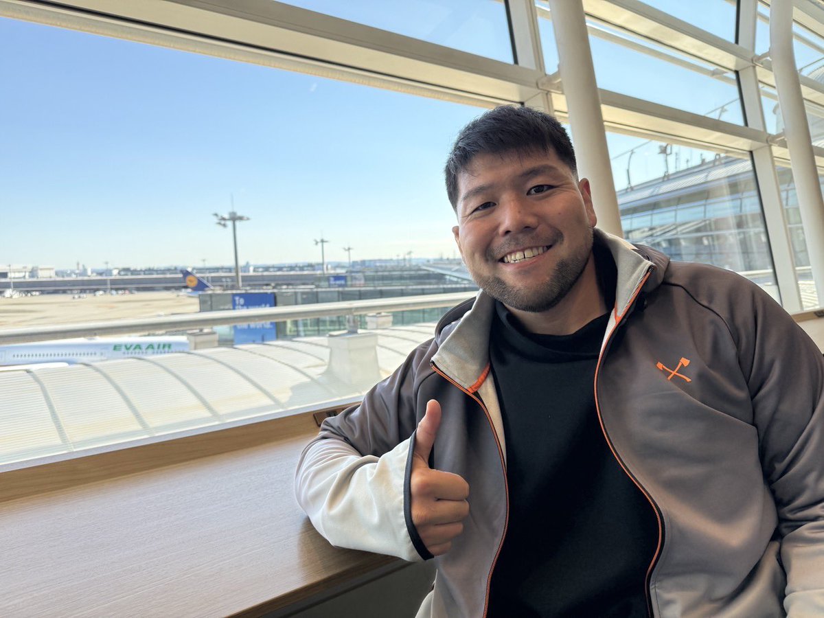 k_hatakeyama33's tweet photo. いざ!
フランス🇫🇷トゥールーズへ✈️
STHIL社エヴァンジェリストとして、
TimberSports2024世界大会を体感取材してきます!
飛行時間、13時間50分。
アラスカ上空を飛ぶそう✈️
行ってきます🤗✈️🇫🇷
#STIHL
#スチール
#TimberSports
#ティンバースポーツ https://t.co/Hbnnf80KfD