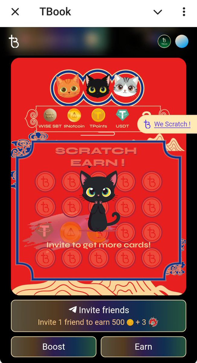 realtbook's tweet photo. 🚨 Heads Up: TPoints Rewards Are Coming & Scratch Card Going Offline 🚨
Hey #TPoints fam! 👋 You’ve been stacking those TPoints for months, and now the big moment is almost here—the leaderboard and redemption rules drop next week! 🎉
Get ready to cash in your TPoints through the #TBook bot for some epic, secret prizes! But heads up—Scratch Card entries close this Sunday at 00:00 (UTC). ⏰
This is your last shot to earn more TPoints this season!
👉https://t.co/rCISEjXSK7
And this is just the beginning—we’ve got more activities and insane rewards coming your way. Stay tuned, keep stacking, and let’s go! 🔥🚀