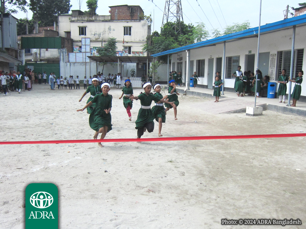 🏅🎉 Annual Sports Competition at TCEP School! 🎉🏅

We're thrilled to announce that our annual sports competition has officially kicked off! 🎈 Let's cheer on our young athletes as they give it their all on the field.

#ADRA #ADRABangladesh #ADRAKorea #ADRACzech #TCEP