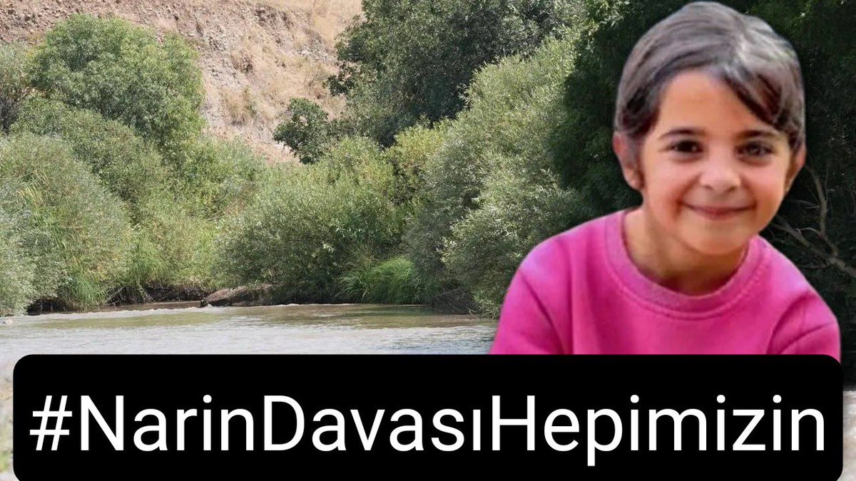 Bugün gün Narin için aydınlanacak inşallah.
Narinin duruşmasına saatler kaldı umuyoruz ki adalet yerini bulacak Narinin o minik bedeni huzur bulucak 🤲 
#NarinHepimizinDavası 
#NarinGueranCinayeti 
#nariniçinadalet 
#NarininDavasıHepimizin 
#narininkatillerinaçıklayın