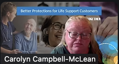 CroakeyNews's tweet photo. Campbell-McLean urges people to have conversations with people in their community, in their family, to make sure they have a backup plan for power outages, particularly for people who are disabled or who are aged and rely on these kinds of medical devices. #CHFTalks https://t.co/1CyqoOSHCs