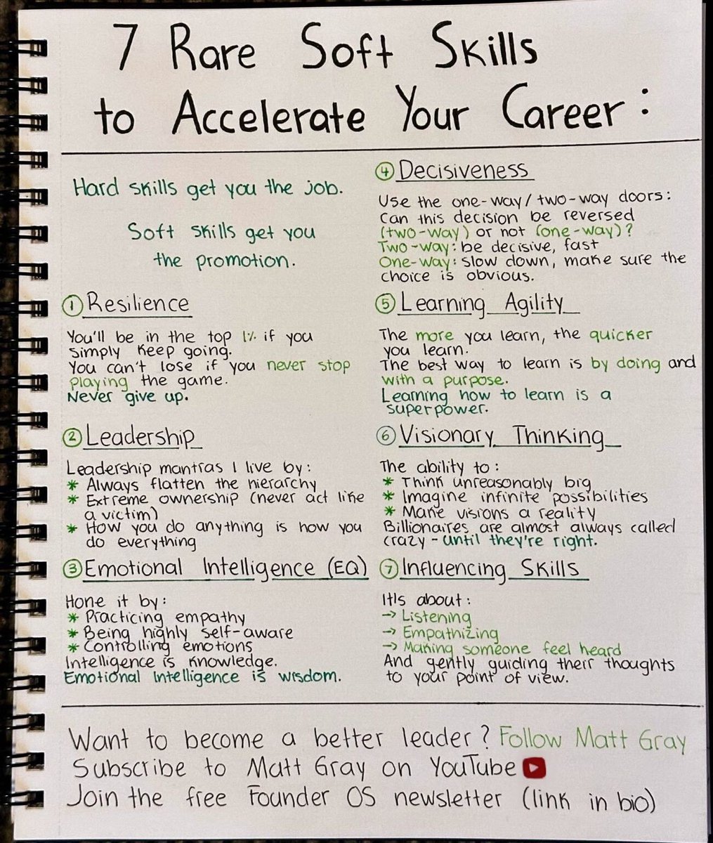 Hard skills get you the job.

Soft skills get you the promotion.

7 rare soft skills you need to accelerate your career: