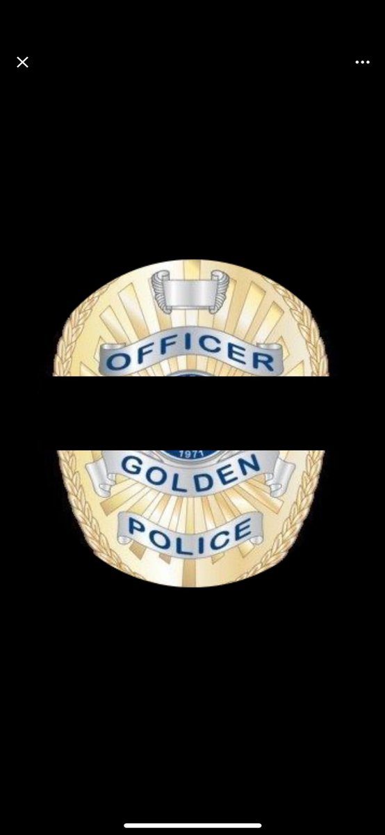 SMFR sends our condolences to the <a href="/GoldenCOPS/">GoldenPD 🚓</a> Police Department.