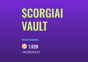 corgiaiclub's tweet photo. 🐶 #WOOFGANG another milestone reached within two months 🔥🔥🔥

The burn is coming🚀 https://t.co/8FEY7M8BXw