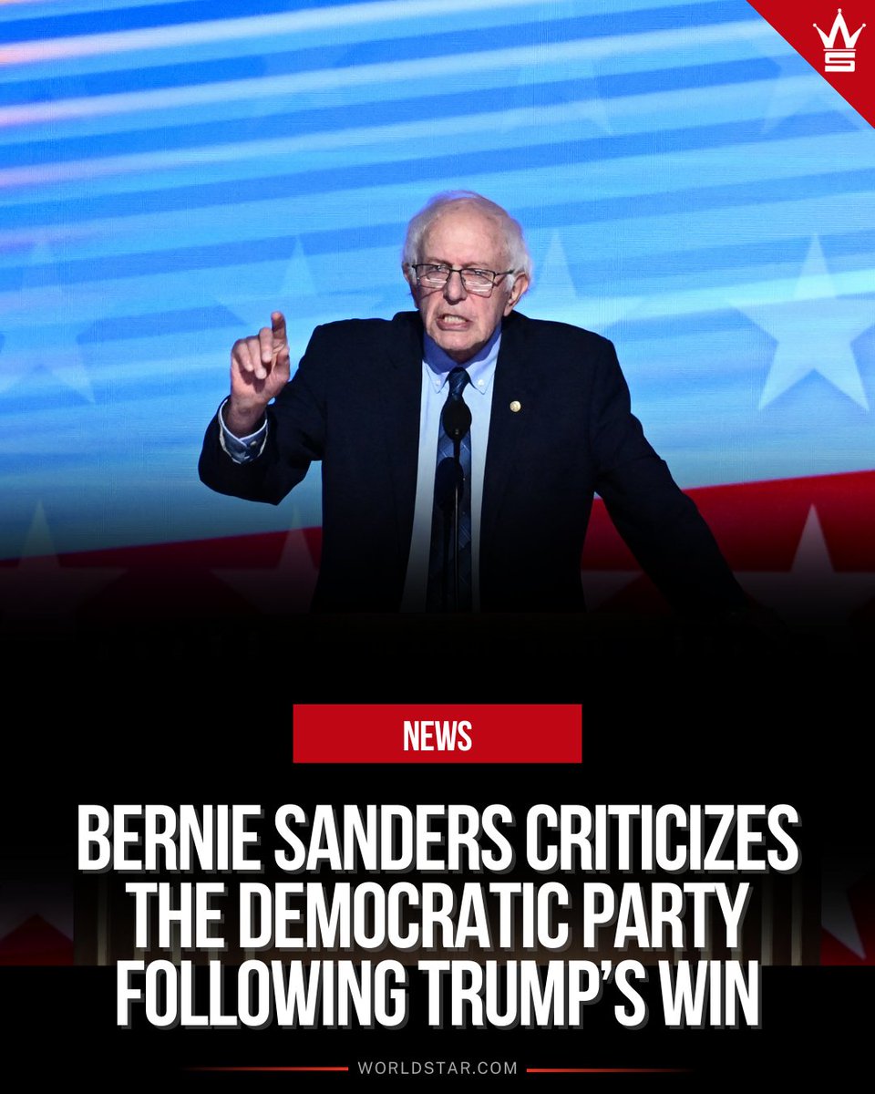 WORLDSTAR's tweet photo. #BernieSanders had a few words! 👀 https://t.co/gddvzrRKXi