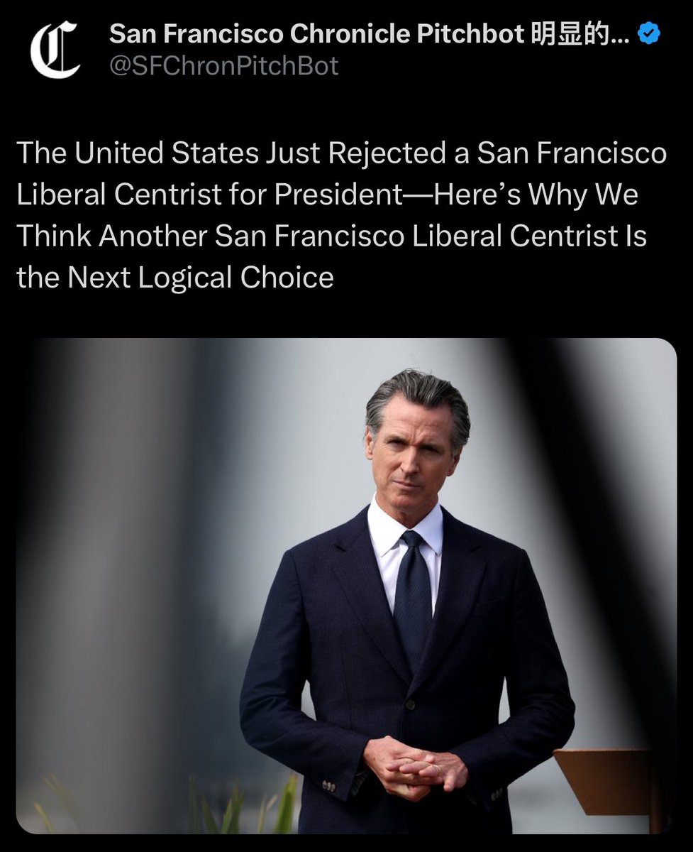Lmao <a href="/SFChronPitchBot/">San Francisco Chronicle Pitchbot 明显的讽刺 (Parody)</a>