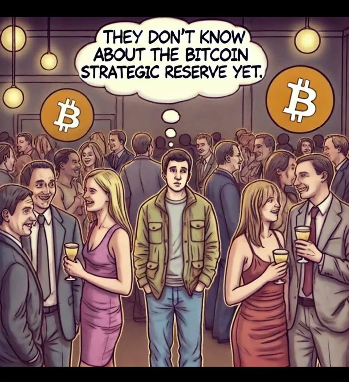 Who else feels like this at parties? #bitcoin