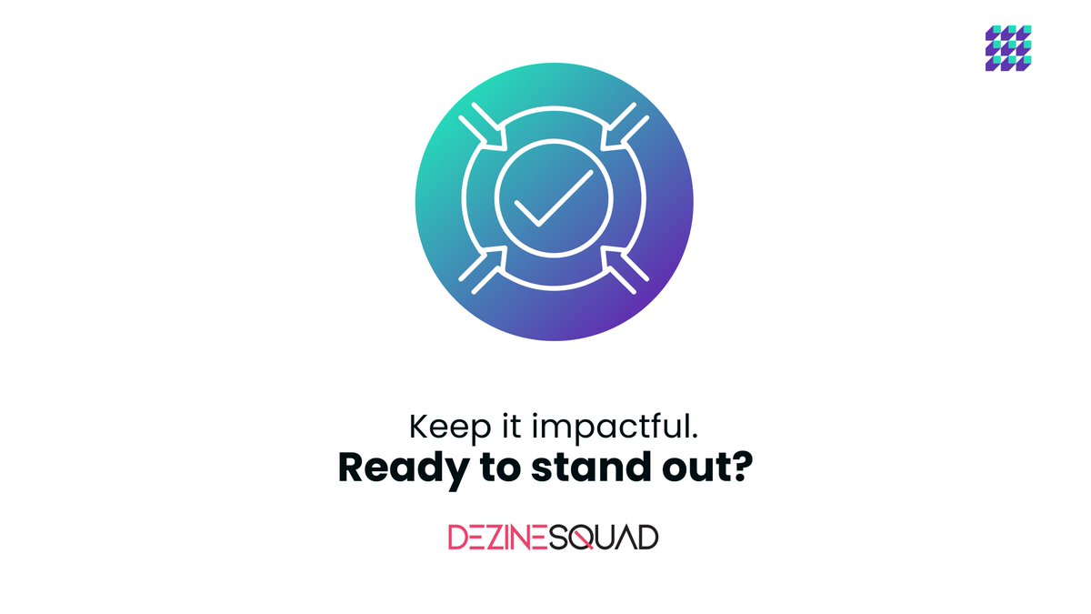 DezineSquad's tweet image. Quick Tips: 3 ways to create memorable presentations. Let’s make an impact together!
#designtipsandtricks
#PresentationDesign
#GraphicsAdvice