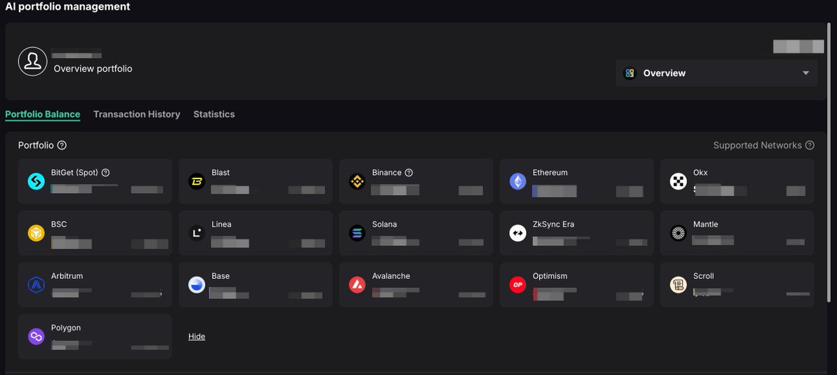 Chat since we are so back (especially $ETH), please remember that scopechat portfolio (ai.0xscope.com/portfolio) is the best place to check how hard your bag is pumped every day.

Cuz it includes:
- Your CEX🪙
- Your EVM🪙
- Your Solana🪙
- Any other manually added assets🪙