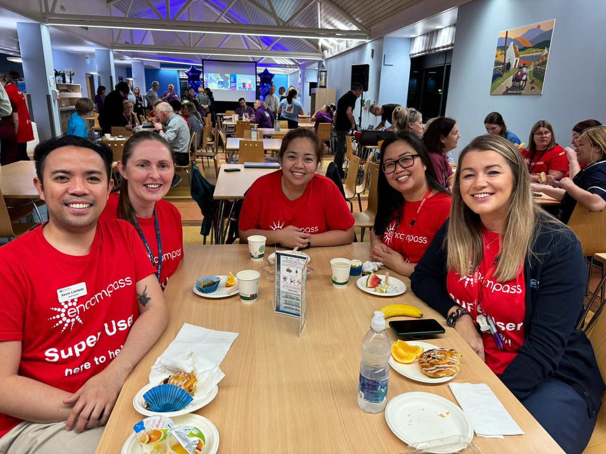 NHSCTrust's tweet photo. encompass is live! 📲

At 4am we became the third HSC Trust to go live with #encompassNI creating a single, digital patient healthcare record for every citizen. 

We are so proud of #teamNORTH - we did it! 🙌🏻🥳 https://t.co/EPBbekMqwM