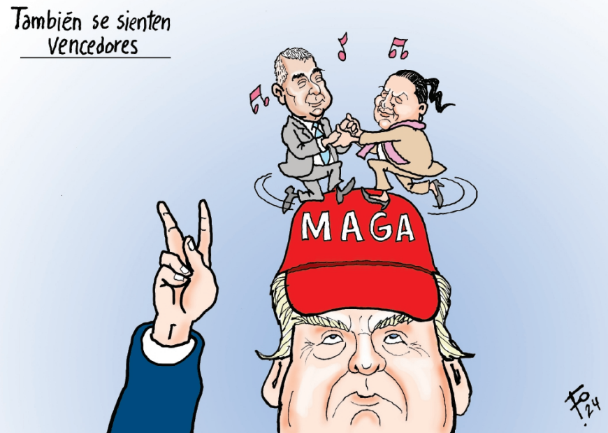 prensa_libre's tweet photo. #EnClaveDeFo | Le presentamos la caricatura del genial Fo para este jueves 7 de noviembre. https://t.co/v8QN0AUsoL