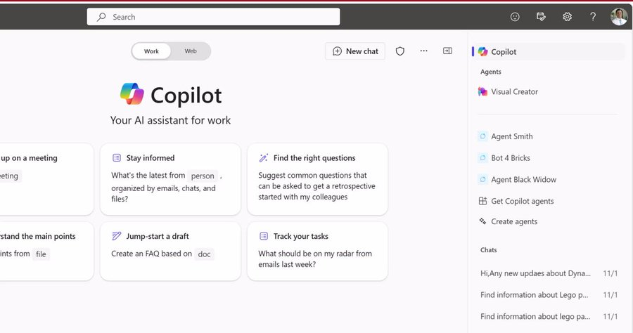 Maplytics's tweet image. New! Agent Builder Experience in Biz Chat @dchristian19

bit.ly/4hvDDyl

#Copilot #copilotstudio #BizChat