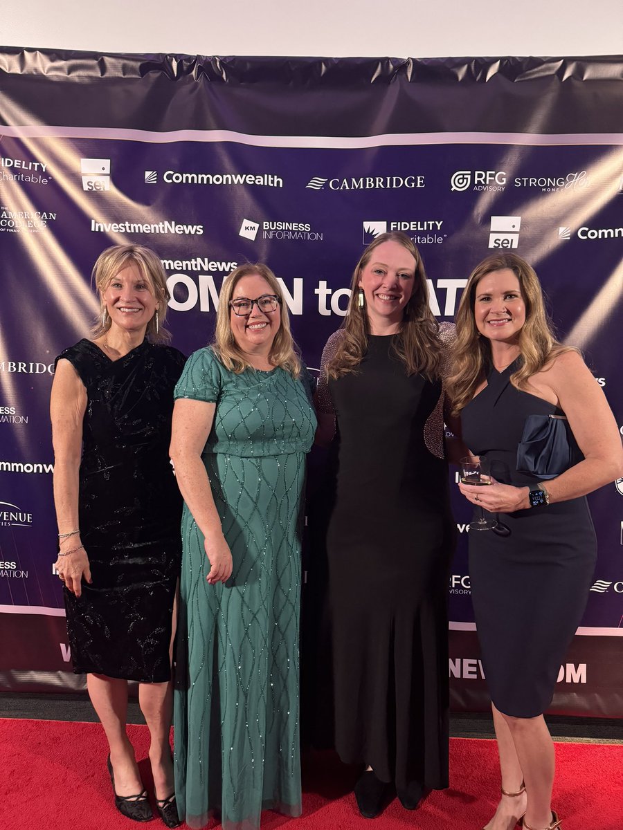 NINA O’NEAL (@noneal510) on Twitter photo I had the honor of not only judging the <a href="/investmentnews/">InvestmentNews</a> Women to Watch Awards but also to present an award this evening. Also I 💙 <a href="/cathycurtis/">Cathy Curtis</a> <a href="/MelissaJoyCFP/">〽️Melissa Joy, CFP®</a> <a href="/thehannahjmoore/">Hannah Moore, CFP®</a> and not pictured <a href="/Kate__Healy/">Kate Healy</a> <a href="/sspotswoodrfg/">Shannon Spotswood</a> and missed the original leader of this event <a href="/suzsiracuse/">Suzanne Siracuse</a> I had the honor of not only judging the <a href="/investmentnews/">InvestmentNews</a> Women to Watch Awards but also to present an award this evening. Also I 💙 <a href="/cathycurtis/">Cathy Curtis</a> <a href="/MelissaJoyCFP/">〽️Melissa Joy, CFP®</a> <a href="/thehannahjmoore/">Hannah Moore, CFP®</a> and not pictured <a href="/Kate__Healy/">Kate Healy</a> <a href="/sspotswoodrfg/">Shannon Spotswood</a> and missed the original leader of this event <a href="/suzsiracuse/">Suzanne Siracuse</a>
