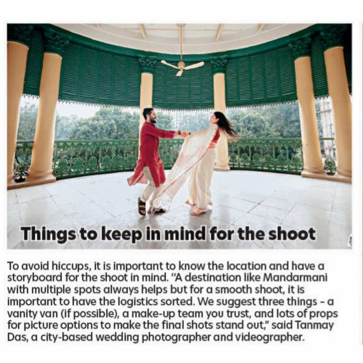 Calcutta_Times's tweet image. Rajbaris, heritage spots and beaches top list of pre-wedding shoot spots. 

#rajbari #preweddingshoot #shoot #Couple #kolkata #Calcuttatimes