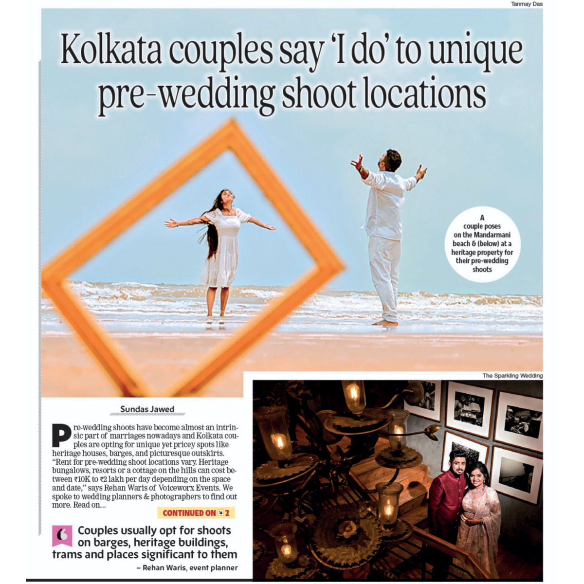 Calcutta_Times's tweet image. Rajbaris, heritage spots and beaches top list of pre-wedding shoot spots. 

#rajbari #preweddingshoot #shoot #Couple #kolkata #Calcuttatimes