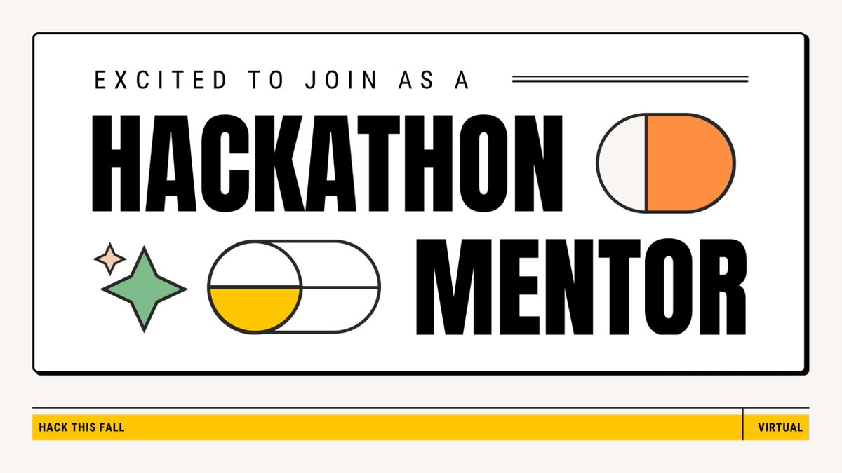 im45145v's tweet image. Hey folks, thrilled to announce that I've been accepted as a Mentor for @hackthisfall 2024 Virtual 🥳

Excited to contribute to the community &amp;amp; witness some incredible ideas this weekend! 🚀

🔗 Apply @ hackthisfall.tech/virtual 🧡

#HackThisFallVirtual #HackThisFall #HTFCommunity