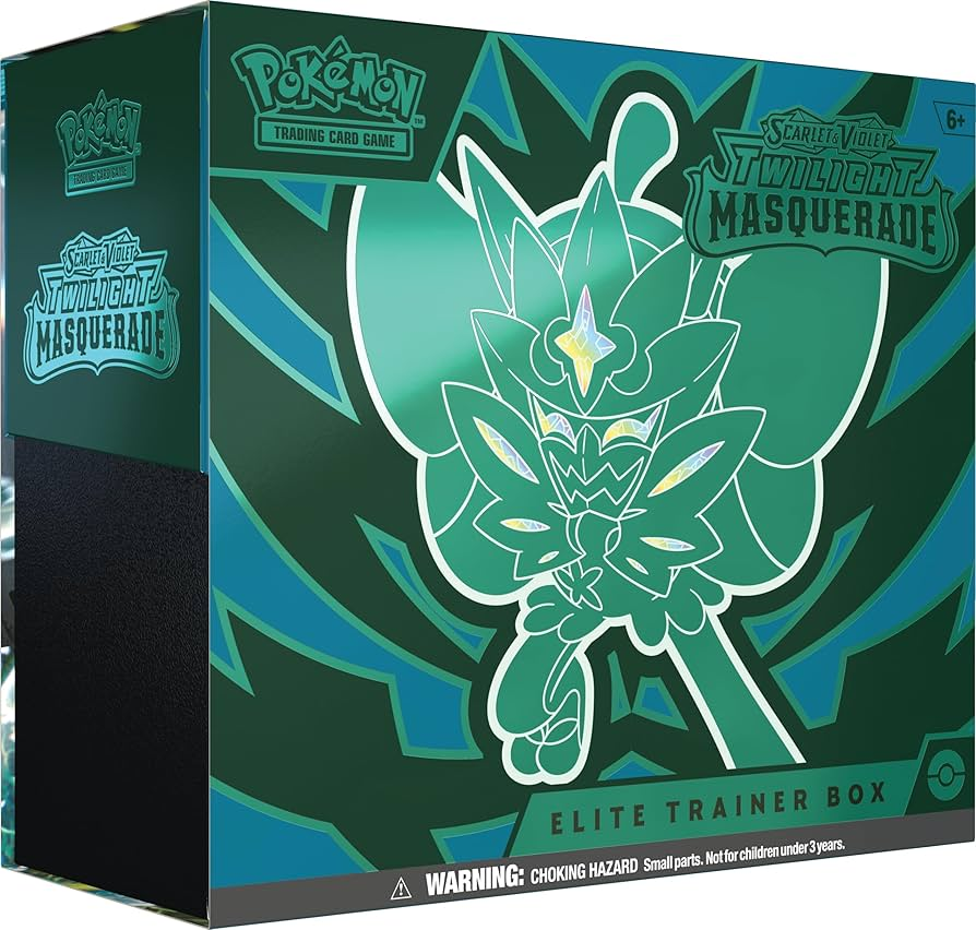 PokemonRestocks's tweet photo. Twilight Masquerade ETB is up for $39.94 at Walmart!

➡️ https://t.co/SkP0tHFsQX

Sold and shipped by Walmart.
#PokemonTCG #ad https://t.co/YM9nGmLDcp