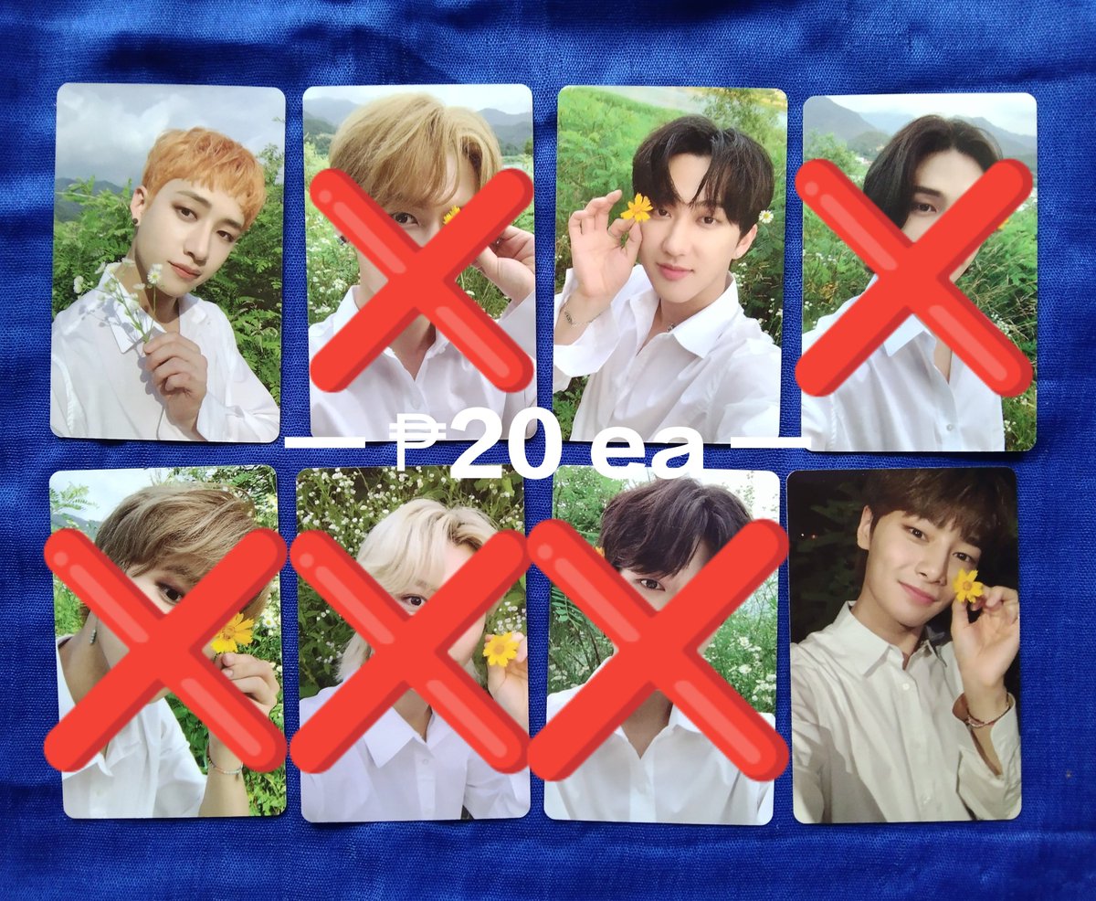 ayedazed_'s tweet photo. wts lfb skz stays ph bns
🛒#ayedazed_sells

STRAY KIDS NOEASY PC
- can tingi but should buy at least ₱200

~onhand
~mop: gcash/paypal
~mod: sco
~ww with ph address
💌 dm to claim

🏷️ yellow flower bang chan seo changbin yang jeongin limited version only photocard set i.n white https://t.co/pW0hmYgEdr
