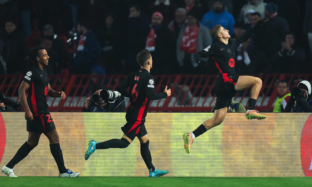 বার্সেলোনার গোলবন্যায় ভেসে গেল রেড স্টার