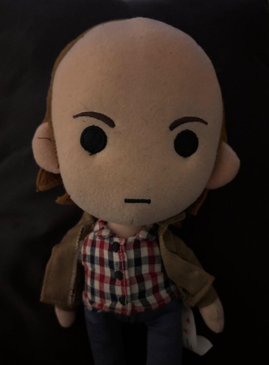 SammysiPod's tweet photo. Noooo…he’s bald :(((

Rip Sam Winchester https://t.co/ngVyC1HXZh