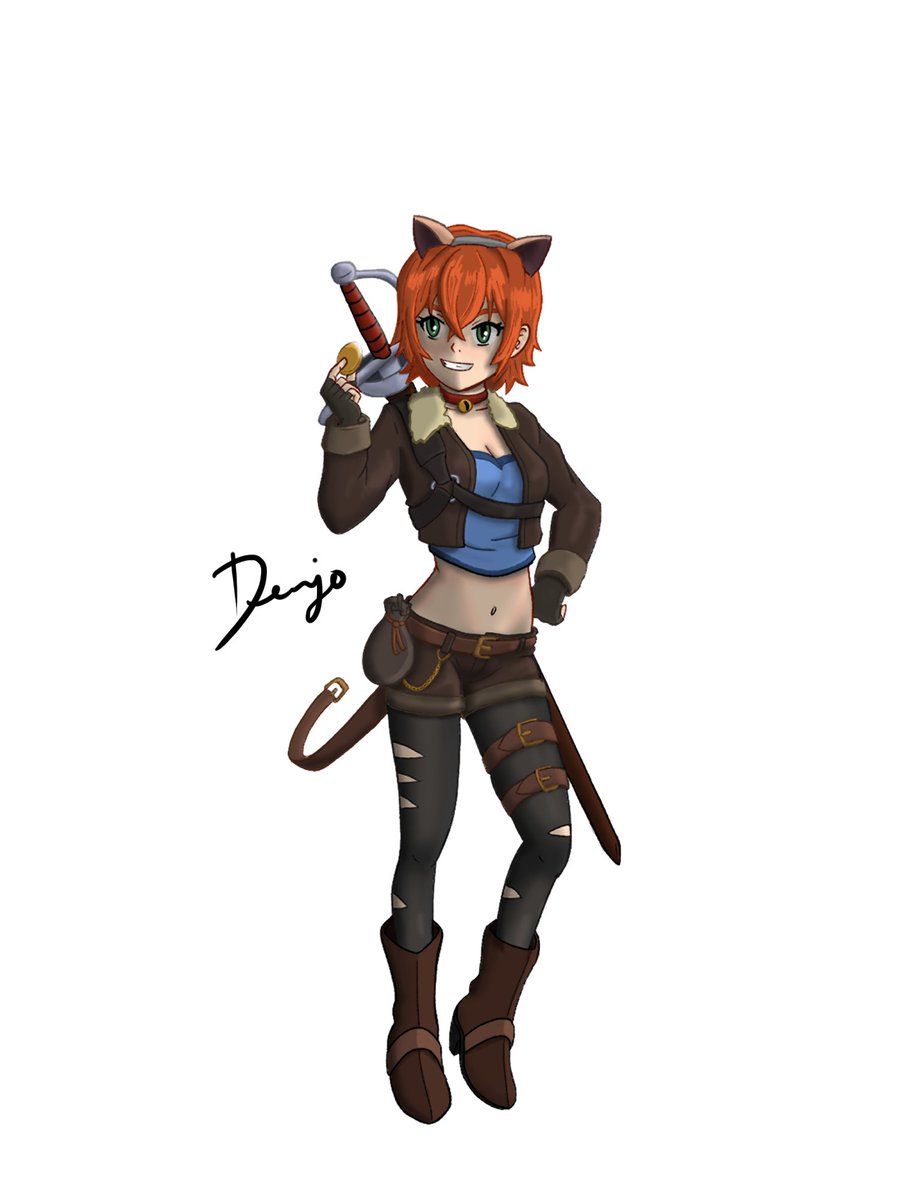 Denjo_art's tweet photo. Doing Character concept art commissions over at Patreon

https://t.co/MZmm8sEm0z https://t.co/kXhsp2MsW8
