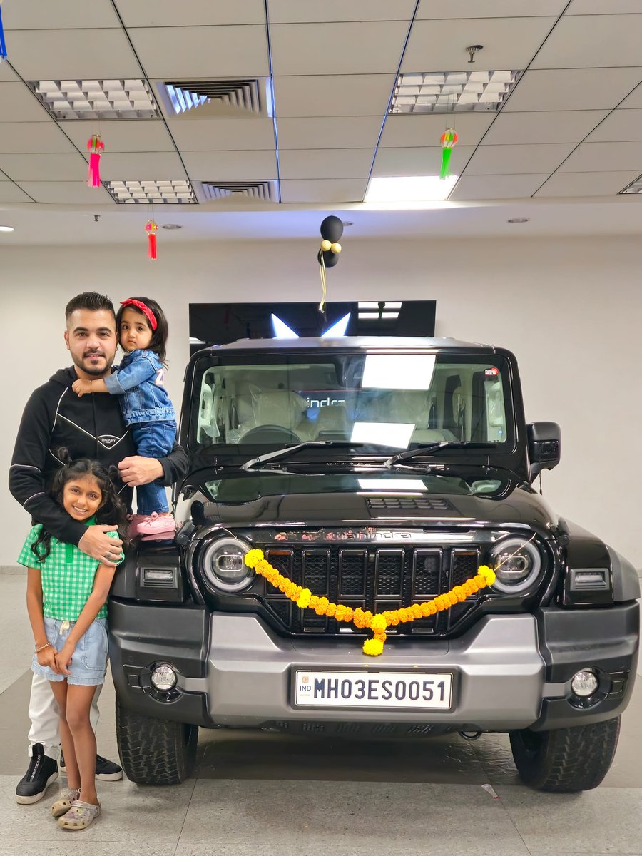 A heartfelt thanks to <a href="/vinod_sahay/">Vinod Sahay</a> for delivering my Mahindra Thar on Labh Pancham – a day of new beginnings and prosperity! Truly impressed by the exceptional service and dedication to customer satisfaction. Couldn’t have asked for a better start to this journey! #MahindraThar