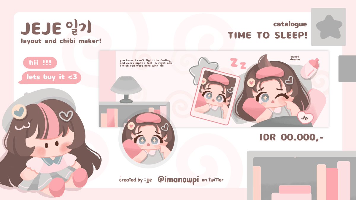 imanowpi's tweet image. ୨୧ help ospek, tiaaa! 

hloo aku bawa catalogue layout chibi baru yang bisa buat solo maupun couple ver! boleh minta ospeknya? kalau ada kesamaan dengan BA lain lmk di dm ya. . 

tags #zonauang #zonajajan