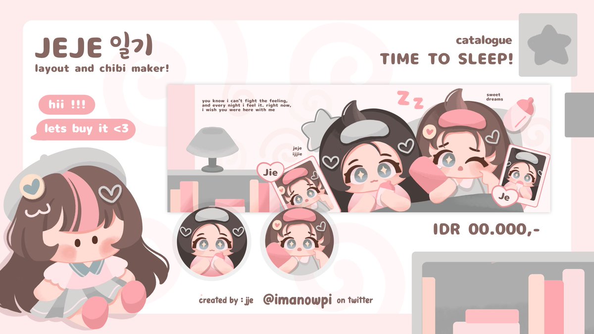 imanowpi's tweet image. ୨୧ help ospek, tiaaa! 

hloo aku bawa catalogue layout chibi baru yang bisa buat solo maupun couple ver! boleh minta ospeknya? kalau ada kesamaan dengan BA lain lmk di dm ya. . 

tags #zonauang #zonajajan