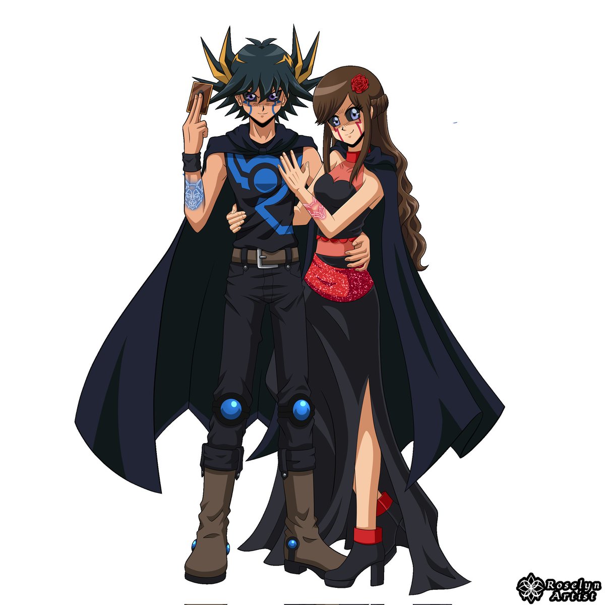 I've got both Dark Signers Yusei and Azura become real plushes. They are too adorable! 😍🤩🥰

Art commission credit: <a href="/Roselyn_Artist/">Roselyn Artist</a> 

#yugioh #yugiohfanart #yugioh5ds #yuseifudo #azuraoakley #OC #anime