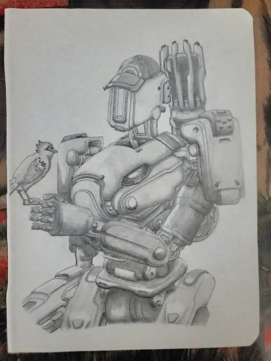 Fredbear_234's tweet photo. Bastion is still the best DPS in Overwatch?

#Overwatch2 #Bastion #drawing https://t.co/zSiuSeEfGS