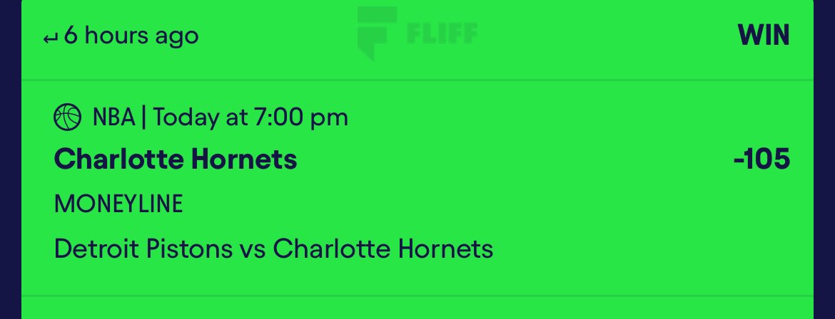 EpFettyChasing's tweet photo. 4-5 on the Fliff singles in the DubClub off 🔥🔥🎊 #fliff #SportsGambling #espn https://t.co/vJjSbeecID
